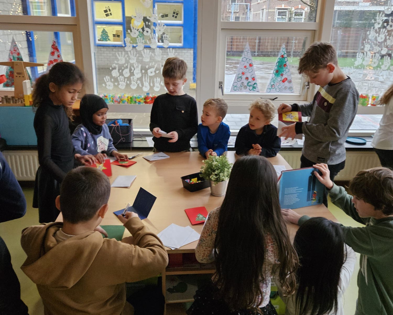 Kerstkaarten maken